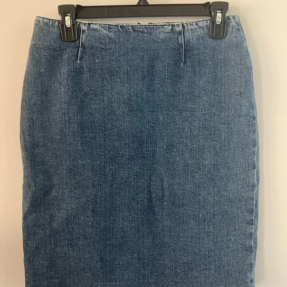 Lauren Jeans Company Dresses & Skirts - Lauren Jeans Company Ralph‎ Lauren Blue Jean Mini Skirt Stretch Size 4